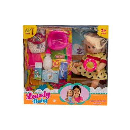 عروسک جیشی با لگن پوشاک 9099 APT | شهر اسباب بازی