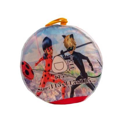 چادر فنری کفشدوزکی و گربه سیاه شادی 115/115/115 سانت | شهر اسباب بازی