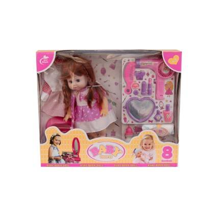 عروسک جیشی با لوازم آرایشی و لباس 688-12 | شهر اسباب بازی