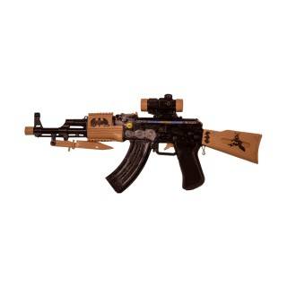 تفنگ کلاش باطریخوربتمن صدادار چراغدارسلفونی 3500/60 | شهر اسباب بازی
