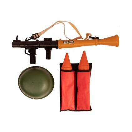 تفنگ آرپیچی با کلاه تیر توری | شهر اسباب بازی