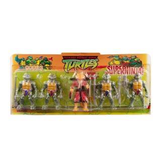 ست شخصیت لاک پشت نینجا 5عددی کارتی12111 | شهر اسباب بازی