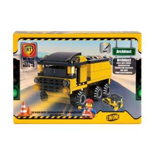 لگو کامیون راهسازی 129تیکه BT1014 | شهر اسباب بازی