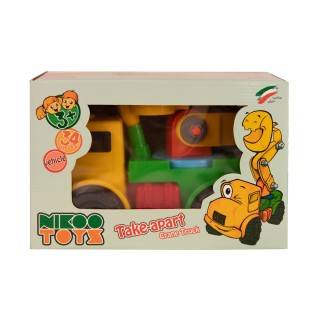 ماشین جرثقیل سازوباز فکری نیکو | شهر اسباب بازی