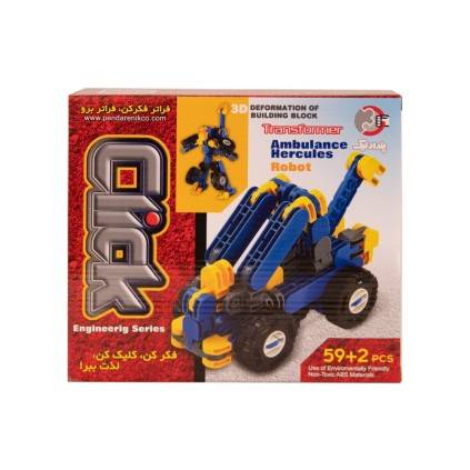 لگو کلیک جرثقیل 59قطعه پندار نیک | شهر اسباب بازی