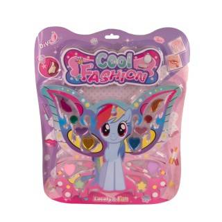 ست آرایشی اسب تک شاخ بزرگ 777 | شهر اسباب بازی