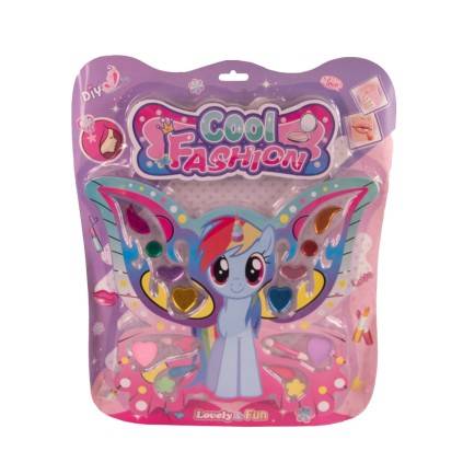 ست آرایشی اسب تک شاخ بزرگ 777 | شهر اسباب بازی