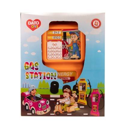 پمپ بنزین با کارت خوان جعبه ای | شهر اسباب بازی