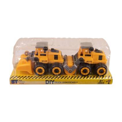 ماشین راهسازی غلتک و لودر فکری طلقی  | شهر اسباب بازی