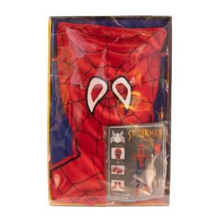 لباس اسپایدرمن 120 سانت با دستکش و جوراب سن 9و10 سال | شهر اسباب بازی