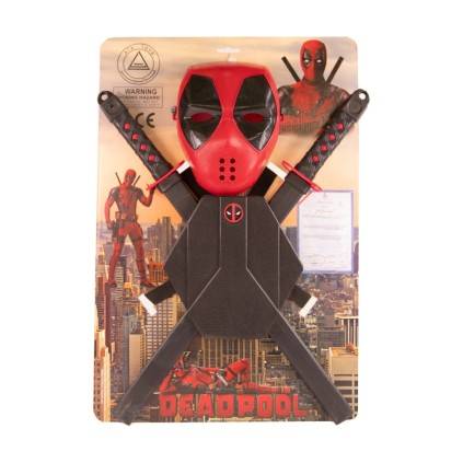 ست شمشیر نقاب ددپول  | شهر اسباب بازی