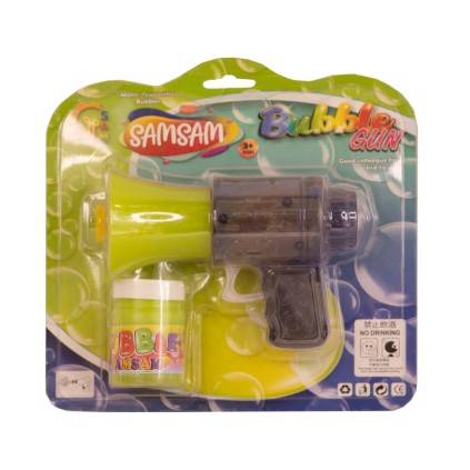 حباب ساز تفنگی بلندگو چراغدار | شهر اسباب بازی