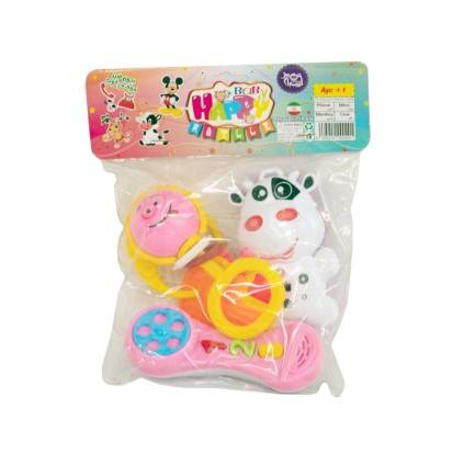 پک جغجغه 4عددی سلفونی | شهر اسباب بازی