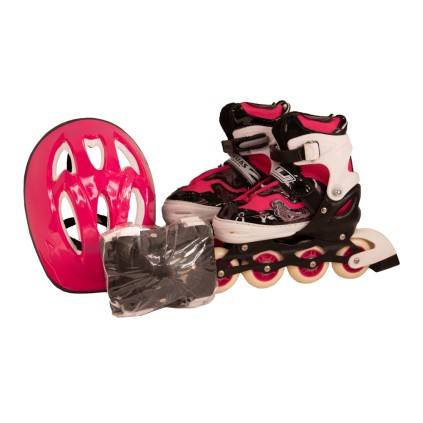 کفش اسکیت با کلاه و دستکش کیفی | شهر اسباب بازی