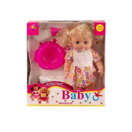 عروسک جیشی موزیکال کوچک با لوازم  | شهر اسباب بازی