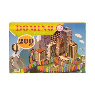 بازی فکری دومینو 200تیکه اسپادان | شهر اسباب بازی