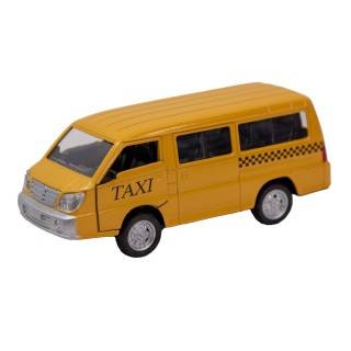 ماشین فلزی مولتی ون تاکسی عقب کش دربازشو طاها 1516 | شهر اسباب بازی