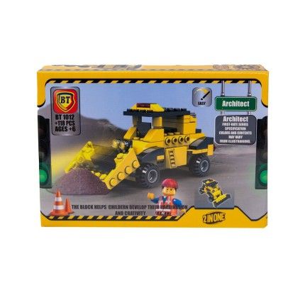 لگو ماشین لودر راهسازی 118تیکه BT1012 | شهر اسباب بازی