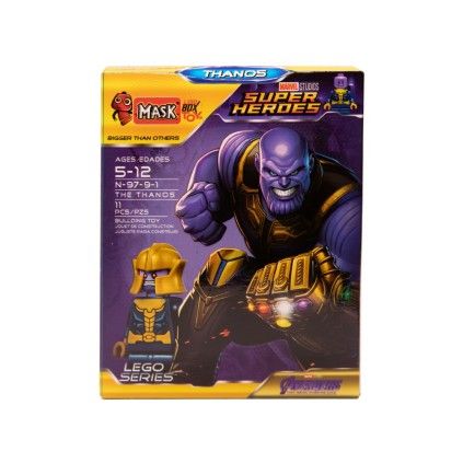 لگو 11 تکه ماسک اونجرز avengers1988 | شهر اسباب بازی