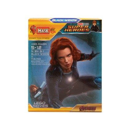 لگو 11 تکه mask بلک ویدو اونجرز Avengersماسک 1988 | شهر اسباب بازی