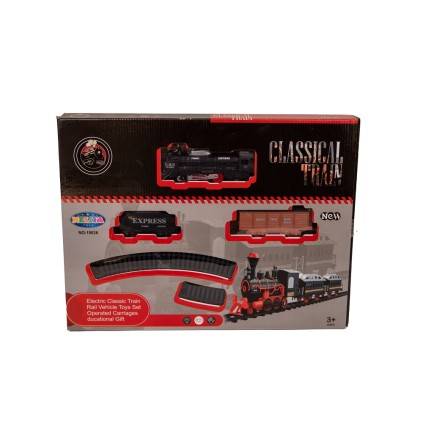 قطار باطریخور چراغدار نلیا19026 | شهر اسباب بازی