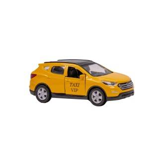 ماشین سانتافه تاکسی فلزی عقب کش دربازشو1502 | شهر اسباب بازی