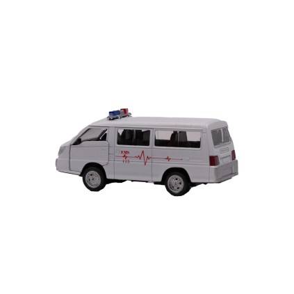 ماشین آمبولانس مولتی ون پلیس فلزی عقب کش دربازشو1516  | شهر اسباب بازی