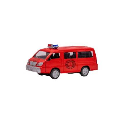 ماشین آمبولانس مولتی ون پلیس فلزی عقب کش دربازشو 1516 | شهر اسباب بازی