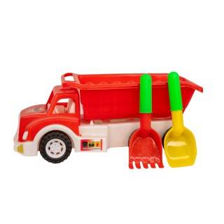 ماشین کامیون کمپرسی سانی کار 1 بیل چنگال | شهر اسباب بازی