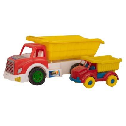 ماشین کامیون کمپرسی سانی کار 5 دهکده  | شهر اسباب بازی